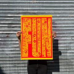 Rude Print Club London Screenprint