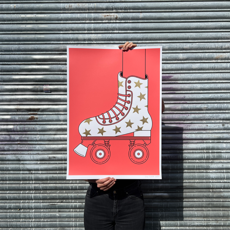 Serge Seidlitz Print Club London Screenprint