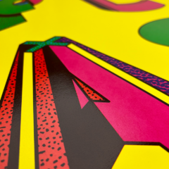 Steve Wilson Print Club London Screenprint