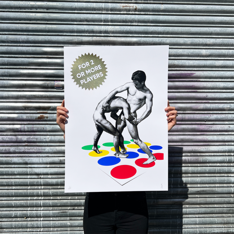 Stuart Forrester Print Club London Screenprint