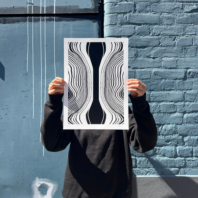 Jenny Bell Print Club London Screenprint