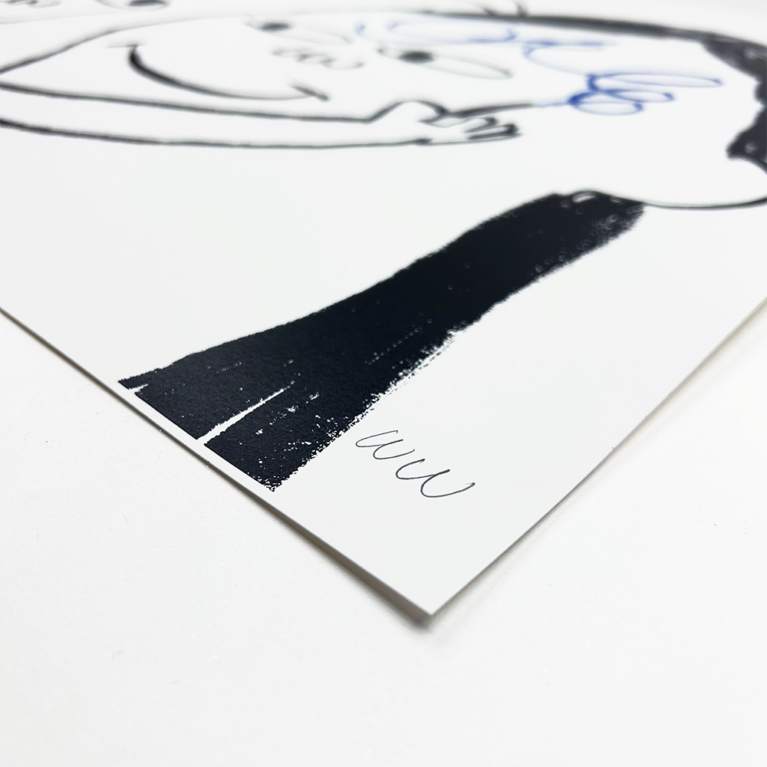 Wilfrid Wood Print Club London Screenprint