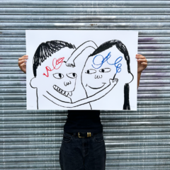 Wilfrid Wood Print Club London Screenprint