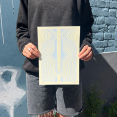 Jenny Bell Print Club London Screenprint