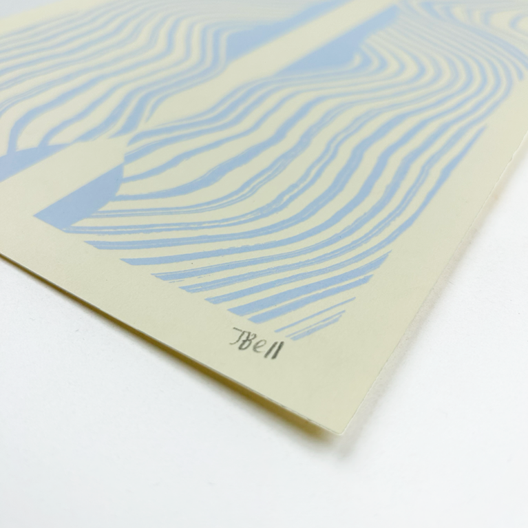 Jenny Bell Print Club London Screenprint