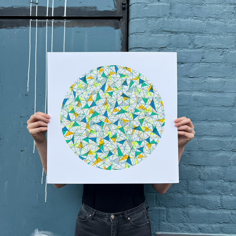 Jenni Allen Print Club London Screenprint