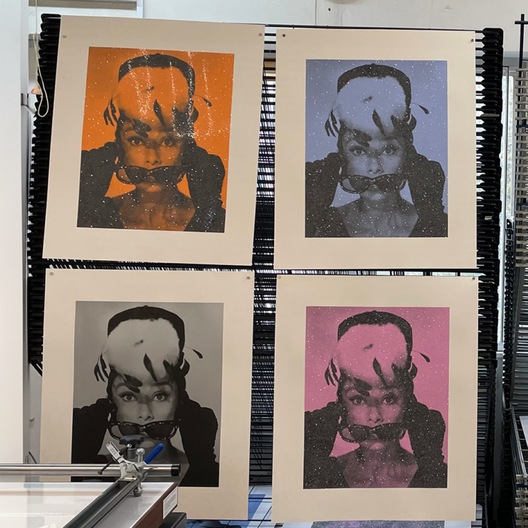 David Studwell Print Club London Screenprint