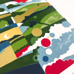 Chris Keegan Print Club London Screenprint