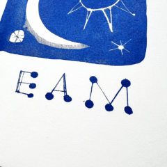 Caroline Tomlinson Print Club London Screenprint