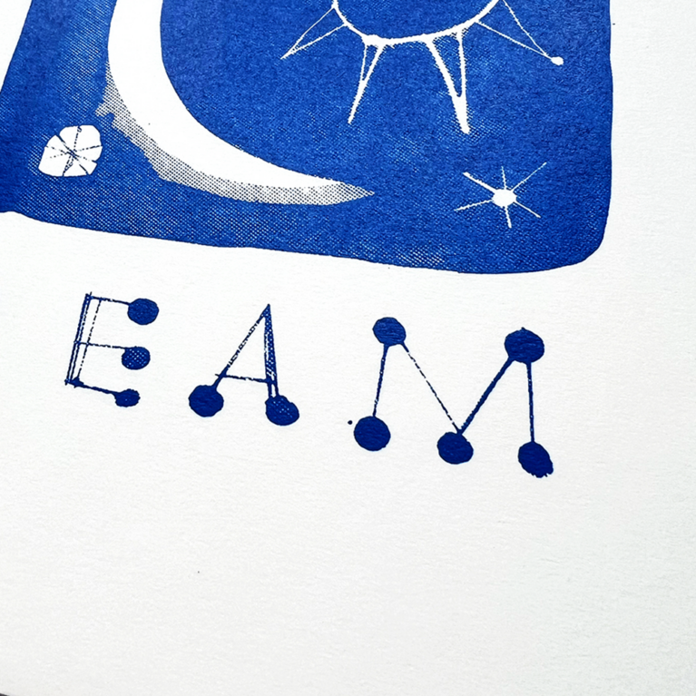 Caroline Tomlinson Print Club London Screenprint