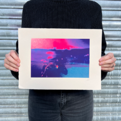 Sonofafox Brian Giles Print Club London Screenprint