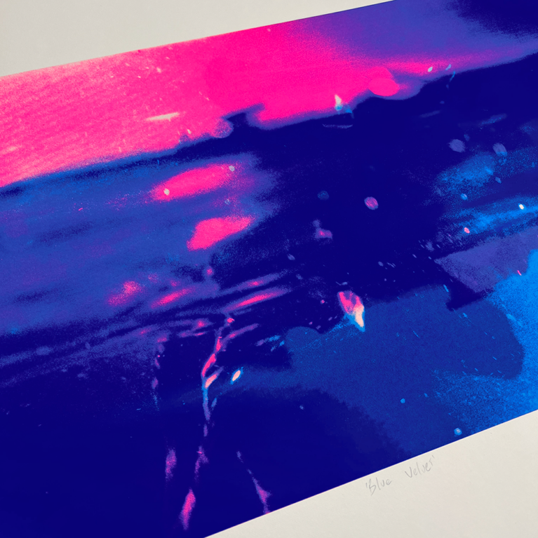 Sonofafox Brian Giles Print Club London Screenprint