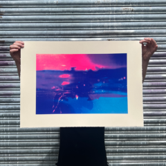 Sonofafox Brian Giles Print Club London Screenprint