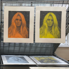 David Studwell Print Club London Screenprint