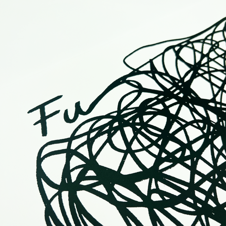 Diego Arellano Print Club London Screenprint