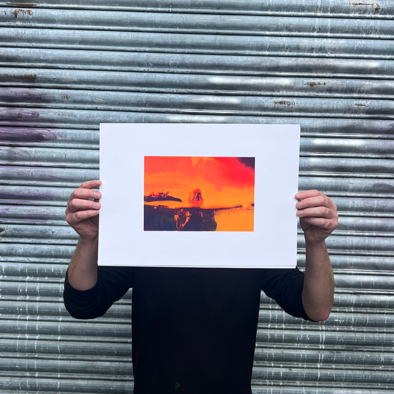 Sonofafox Brian Giles Print Club London Screenprint