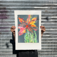 M.E. Ster Molnar Print Club London Screenprint