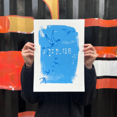 Caroline Tomlinson Print Club London Screenprint