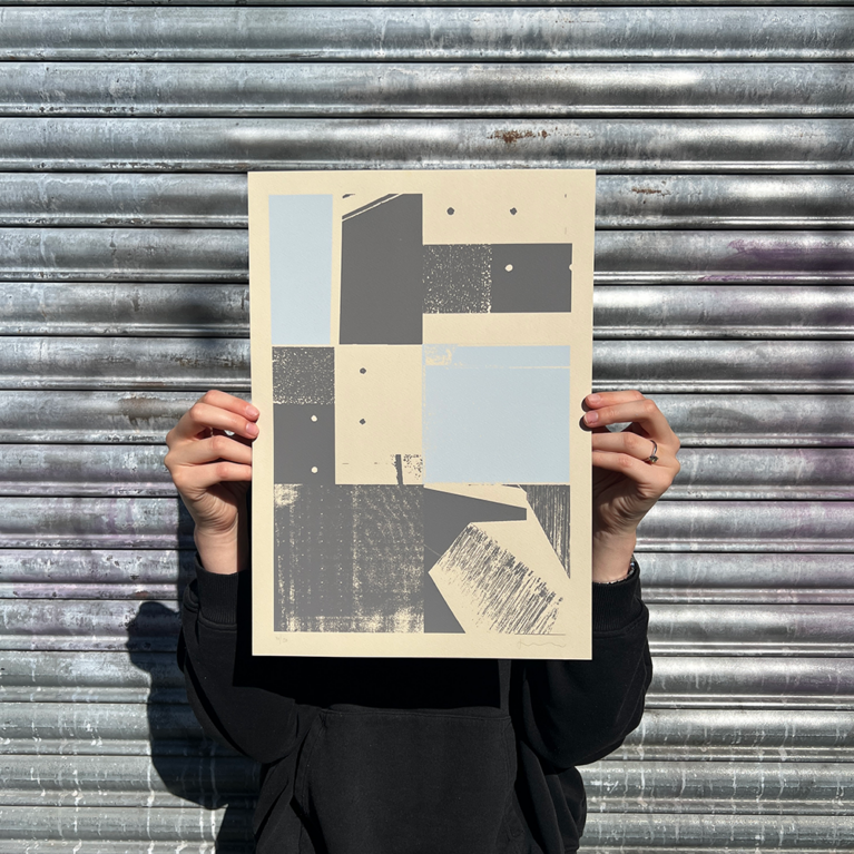 Jonathan Lawes Print Club London Screenprint