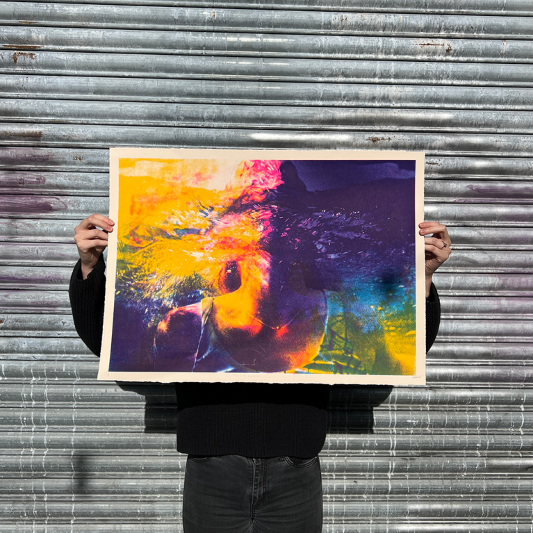 Sonofafox Brian Giles Print Club London Screenprint