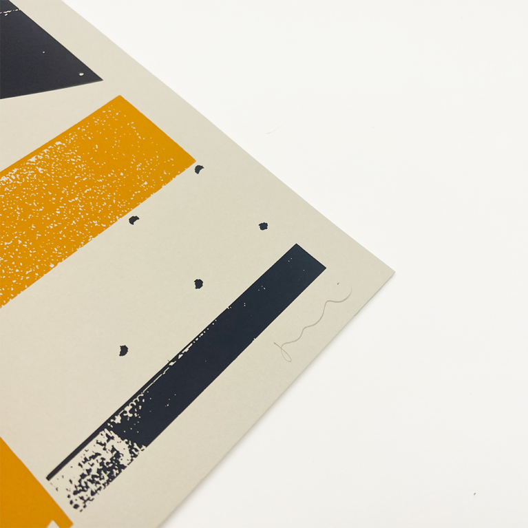 Jonathan Lawes Print Club London Screenprint