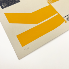 Jonathan Lawes Print Club London Screenprint