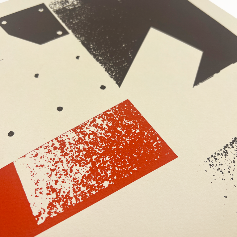 Jonathan Lawes Print Club London Screenprint