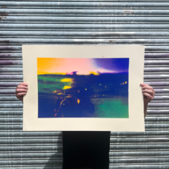 Sonofafox Brian Giles Print Club London Screenprint