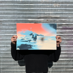 Sonofafox Brian Giles Print Club London Screenprint