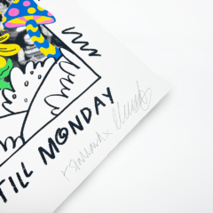 Rose Stallard x Matt Munday Print Club London Screenprint