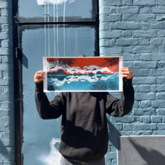 Chris Keegan Print Club London Screenprint