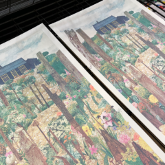 Lucille Clerc Print Club London Screenprint