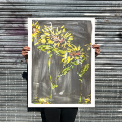 M.E. Ster Molnar Print Club London Screenprint