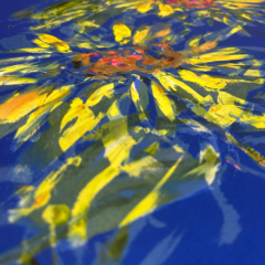 M.E. Ster Molnar Print Club London Screenprint