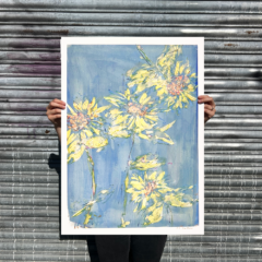Sunflower Season #4M.E. Ster Molnar Print Club London Screenprint