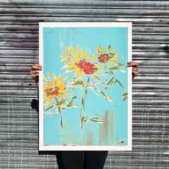 M.E. Ster Molnar Print Club London Screenprint