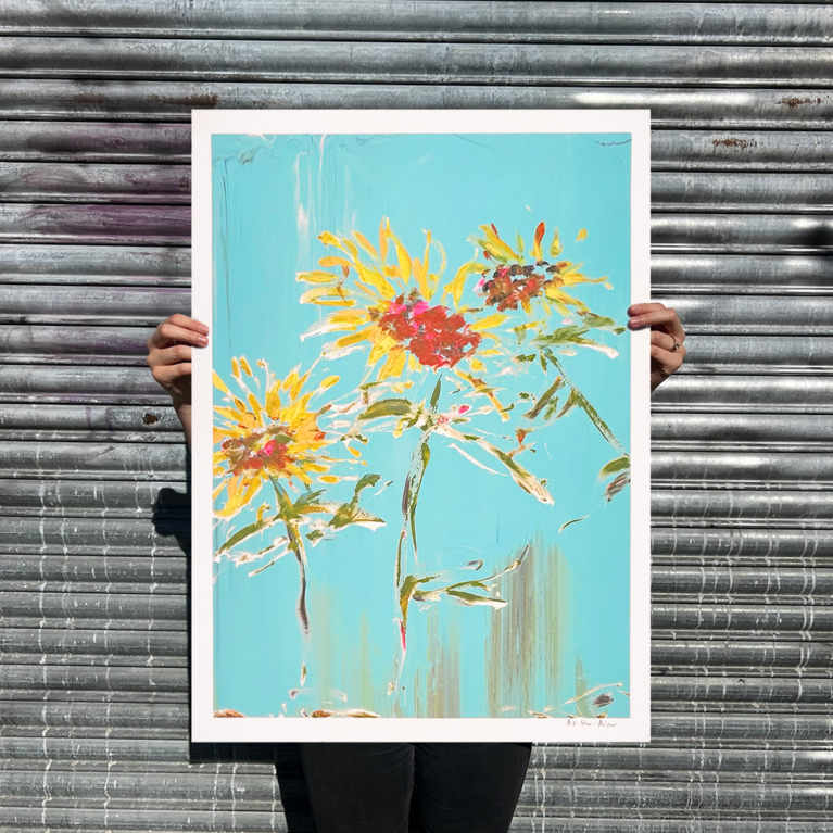 M.E. Ster Molnar Print Club London Screenprint