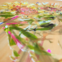 M.E. Ster Molnar Print Club London Screenprint