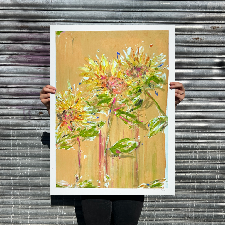 M.E. Ster Molnar Print Club London Screenprint