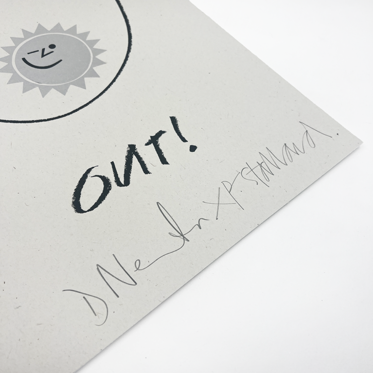 Rose Stallard x David Newton Print Club London Screenprint