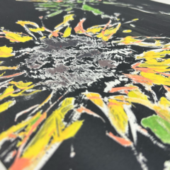 M.E. Ster Molnar Print Club London Screenprint