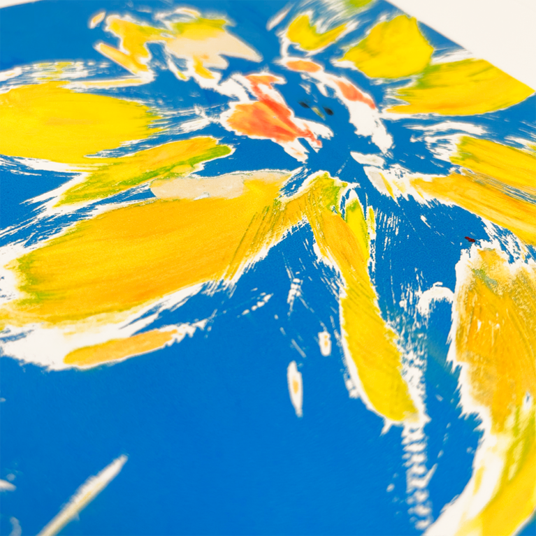 M.E. Ster Molnar Print Club London Screenprint