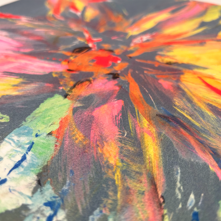 M.E. Ster Molnar Print Club London Screenprint