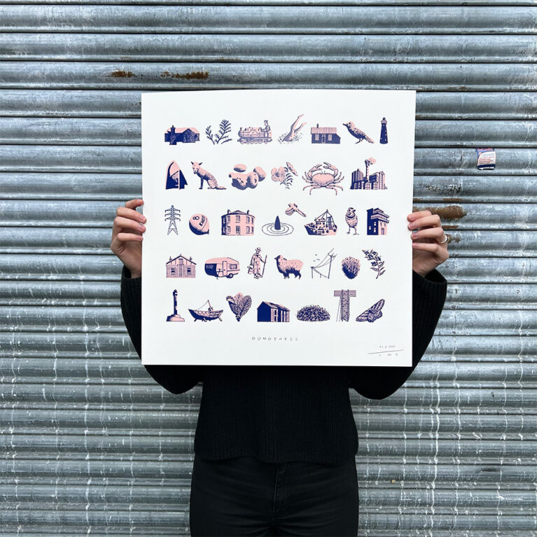 Toby Melville-Brown Print Club London Screenprint