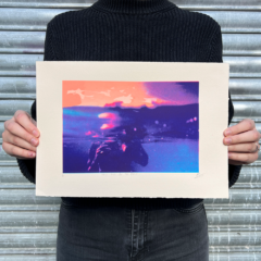 Sonofafox Brian Giles Print Club London Screenprint