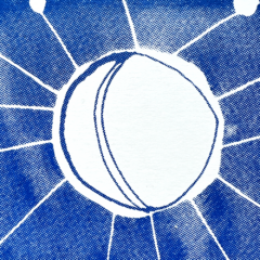 Caroline Tomlinson Print Club London Screenprint