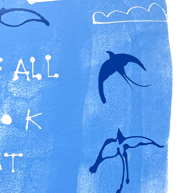 Caroline Tomlinson Print Club London Screenprint