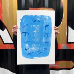 Caroline Tomlinson Print Club London Screenprint