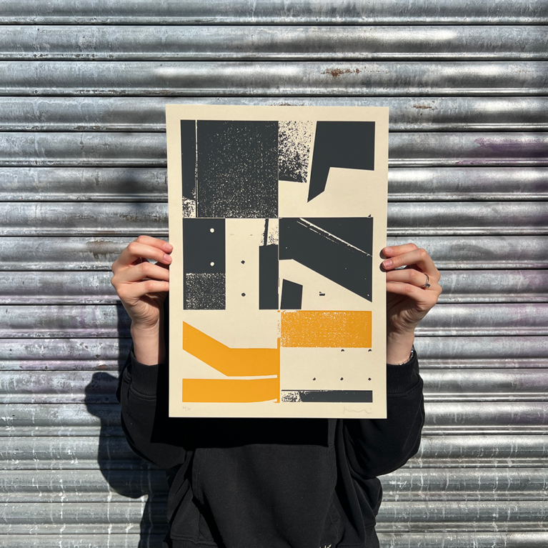 Jonathan Lawes Print Club London Screenprint