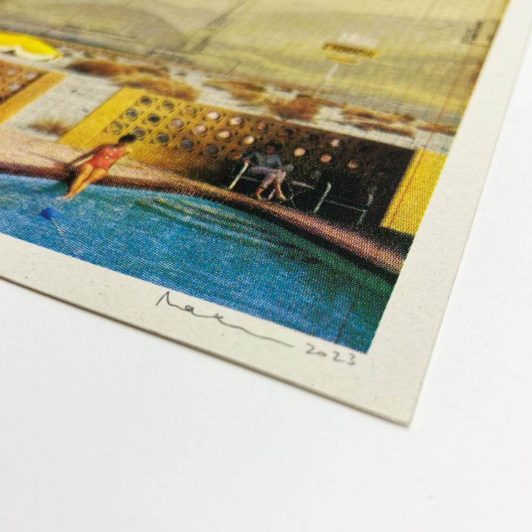 Maxine Gregson Print Club London Screenprint